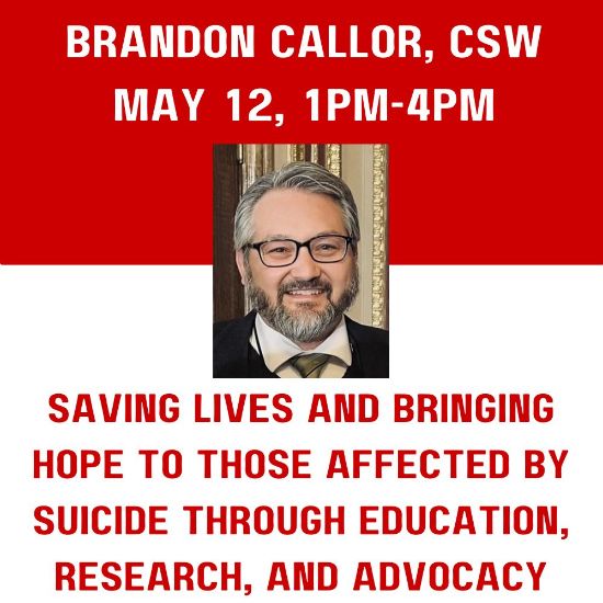 Picture of CEU Institute Session: Saving Lives and Bringing Hope to Those Affected by Suicide Through Education, Research, and Advocacy